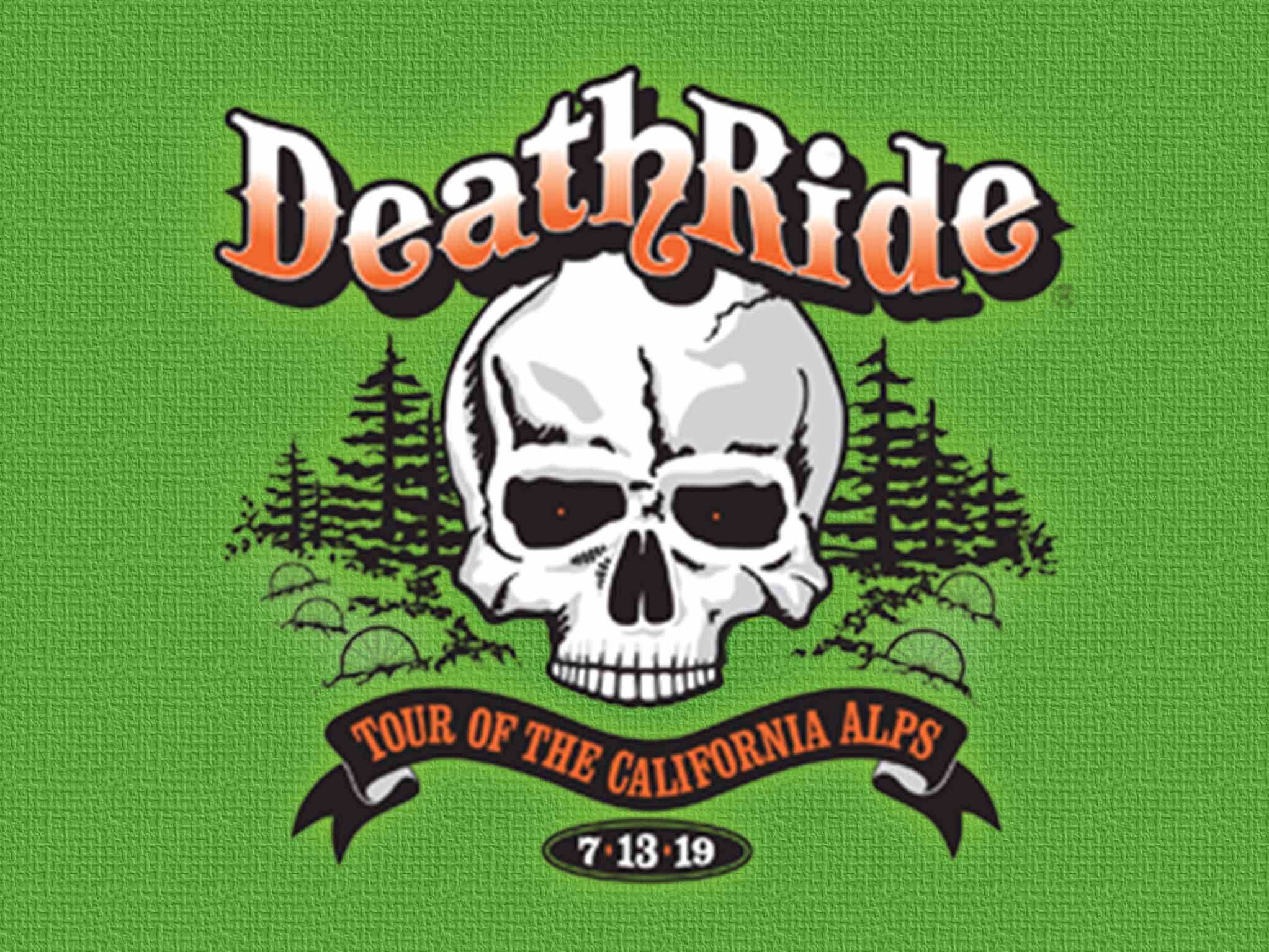 Death Ride 2019 Logo - Scull